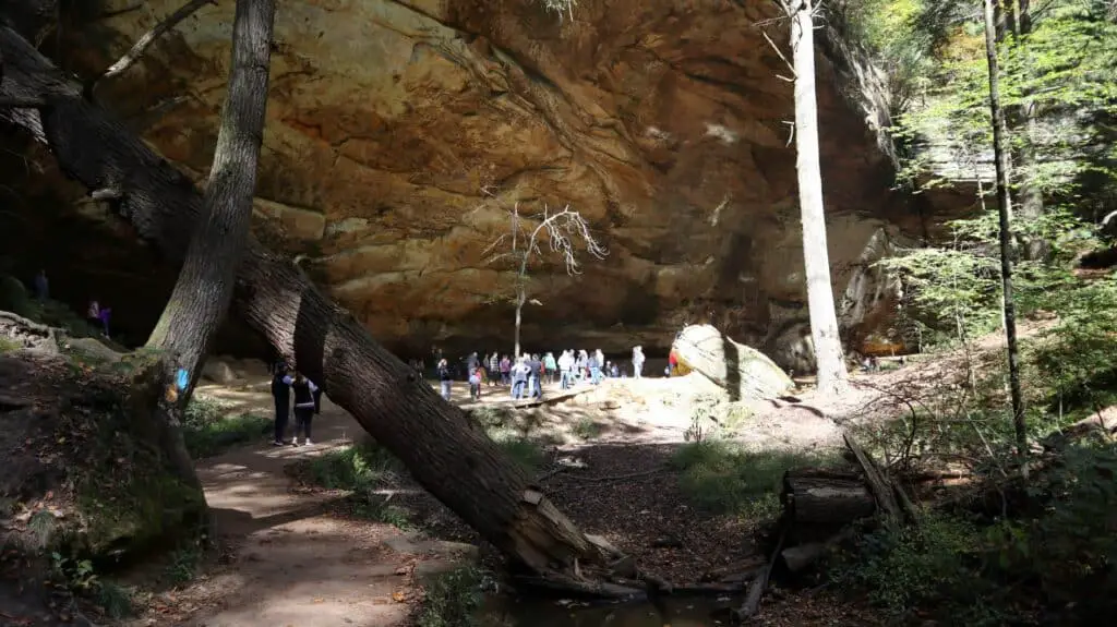 Ash Cave near Hocking Hills Cabins